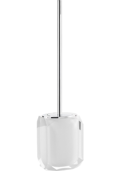 Chanelle Tuvalet Fırçalık, Yerden - Beyaz
