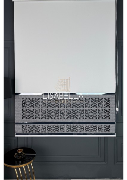 "eliteline – Ara Renkli Lüks Lazer Stor Perde" fırsatları