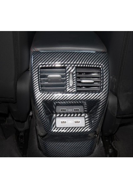 Honda - Cıvıc Fe1 2022+ Uyumlu Arka Klıma Panel Kaplama - Karbon modelleri