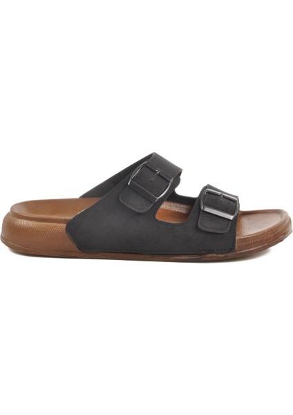 28225103 M Siyah Erkek Yazlık Terlik modelleri