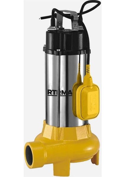 Rtrmax RTM843 Foseptik Dalgıç Pompası (Bıçaklı) 1,5kw/2hp 12 mt