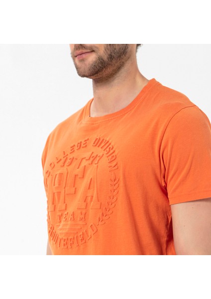 Tully Erkek Turuncu Tişört