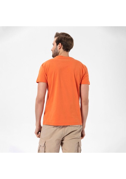 Tully Erkek Turuncu Tişört