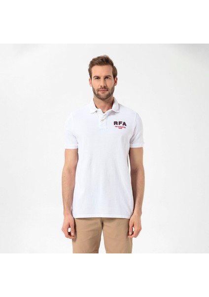 Prince Erkek Beyaz Polo Tişört modelleri
