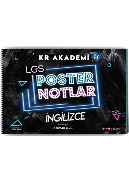 LGS Ingilizce Poster Notlar fiyatları