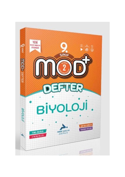 Paraf 9. Sınıf Mod Biyoloji Defter