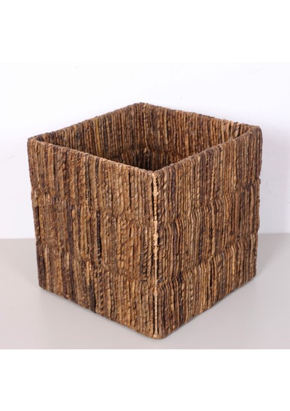 Mylamp Babil Doğal Abaka Sepet & Saklama Düzenleme Kutusu 40X40 cm
