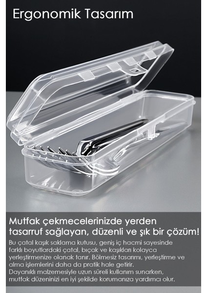 Beyaz 11'li Çatal Bıçak Kaşık Saklama Kutusu, Düzenleyici ve Organizer fiyatları