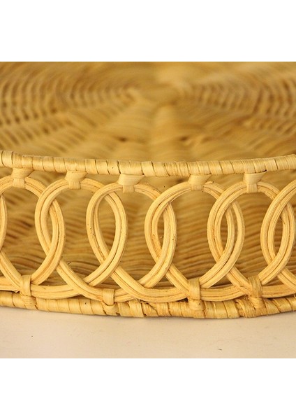 Mylamp Lantana 45X6 Cm. Rattan Tepsi fırsatları