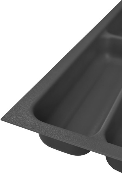 Koyu Gri Çekmece Içi Kaşıklık, 50X40 Cm, Düzenleyici ve Şık Tasarım fırsatları