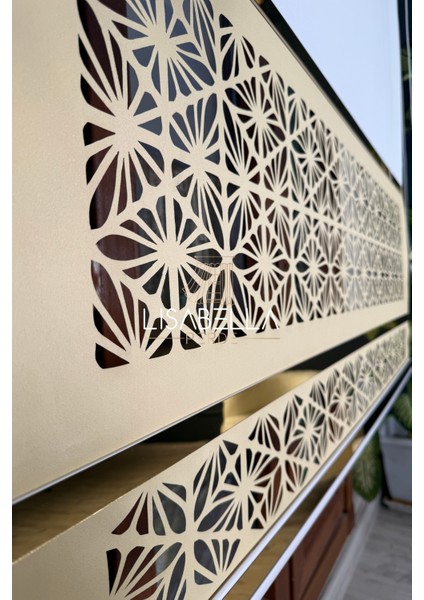 Eliteline – Gold Ara Renkli Lüks Lazer Stor Perde