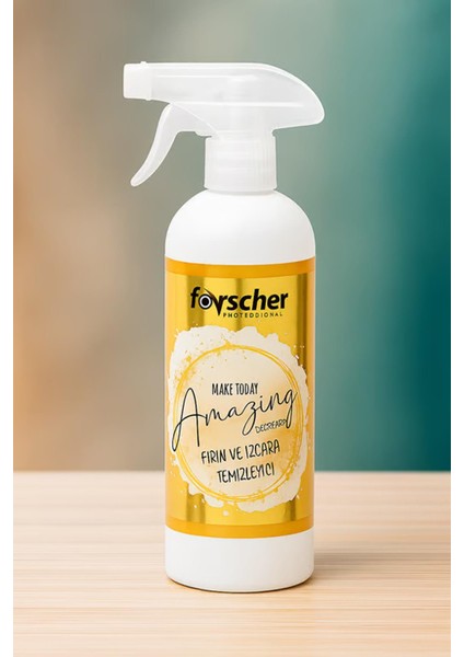 Asfstore Forscher Make Today Amazing Fırın ve Izgara Temizleyici 475 ml