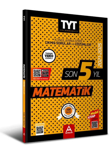 Son 5 Yıl Tyt Matematik Çıkmış Sorular 2021-2025 fiyatları
