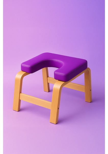 Ahşap Yoga Sehpası Ters Duruş Bench Inversiyon Baş Standı Sandalyesi | Sırt & Boyun Ağrısına ve Kan Dolaşımına Yardımcı fırsatları