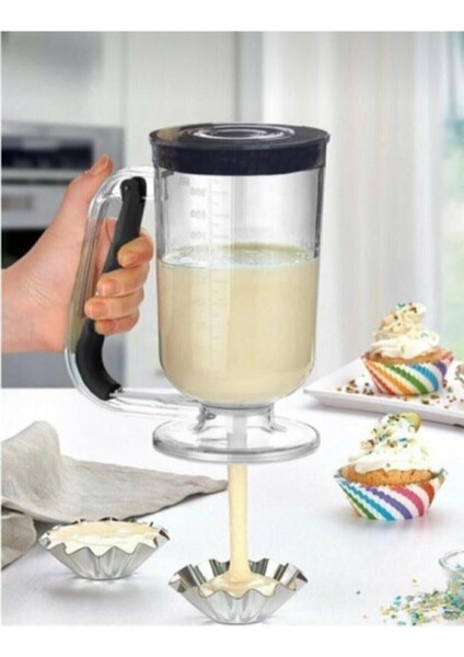 Pratik ve Ölçülü Hamur Dağıtıcı, Kolay Kullanımlı Mutfak Gereci