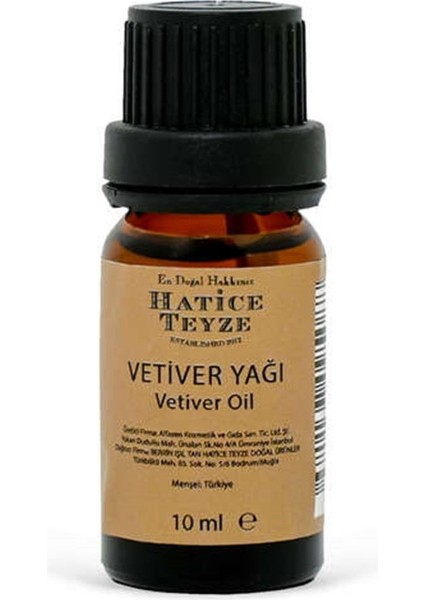 Vetiver Yağı - 10 ml