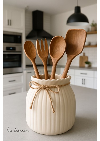 Beyaz Seramik Kaşıklık 13,5 Cm, Mutfak Dekoru, Pratik ve Şık Tasarım indirimleri