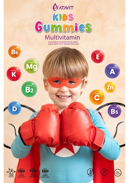 Atavit Kids Multivitamin 60 Gummies fırsatları
