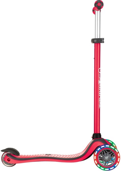 Primo Plus Işıklı Scooter - Kırmızı modelleri