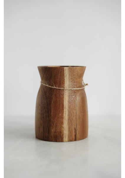 Kahverengi Akasya Kaşıklık, Şık ve Kullanışlı Mutfak Aksesuarı