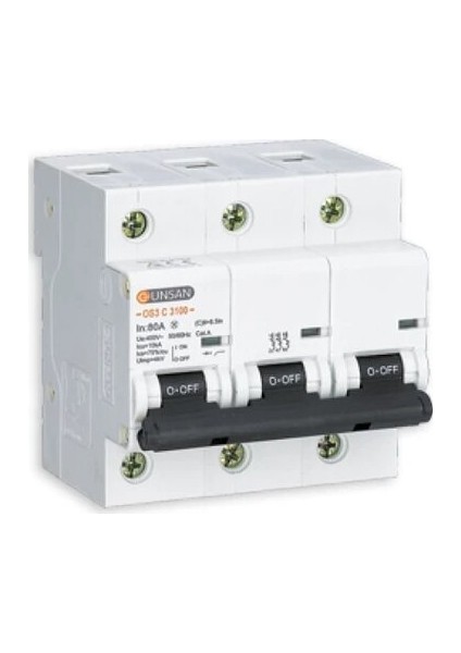 Valta 20A 3p B Tipi 6ka W Otomat (Sigorta)