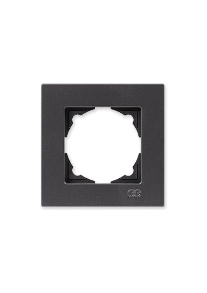 Günsan Eqona Metalik Füme Tekli Çerçeve