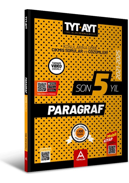 Son 5 Yıl Ayt-Tyt Paragraf Çıkmış Sorular 2021-2025 modelleri