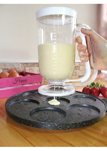 900 ml Hamur Porsiyonlayıcı ve Pankek Şekillendirme Aracı