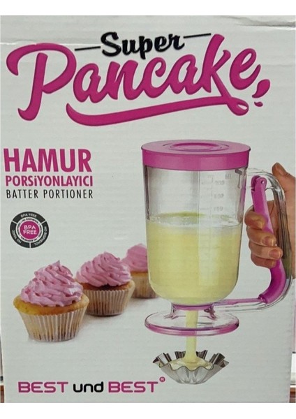 900 ml Hamur Porsiyonlayıcı ve Pankek Şekillendirme Aracı indirimleri