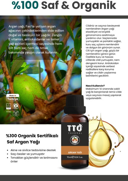 Thermal Argan Yağı 10 ml fiyatları