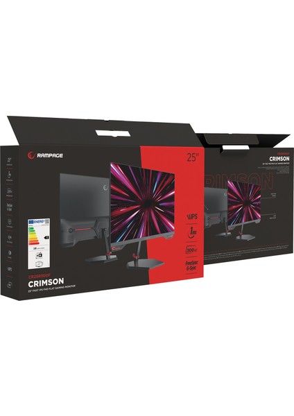 Crımson CR25R300F 25 300Hz 1ms Csot Fast IPS Fhd Freesync/g-Sync Pc Flat Oyuncu Monitörü indirimleri