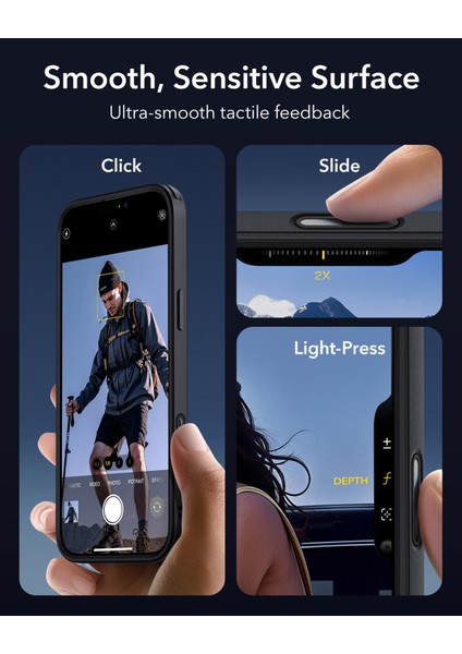 Iphone 16 Pro Halolock Magsafe Classic Hybrid Silikon Kılıf - Kamera Kontrol Buton fırsatları