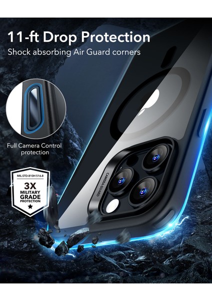 Iphone 16 Pro Halolock Magsafe Classic Hybrid Silikon Kılıf - Kamera Kontrol Buton indirimleri