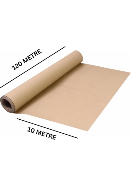 Kraft Rulo Ambalaj Kağıdı, Çeyiz, Koli, Hediye Paketleme, Çiçek Buket, Dıy Kağıdı, 80G, 120CM x 10M fiyatları