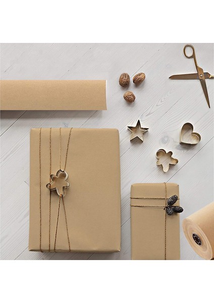 Kraft Rulo Ambalaj Kağıdı, Çeyiz, Koli, Hediye Paketleme, Çiçek Buket, Dıy Kağıdı, 80G, 120CM x 10M modelleri