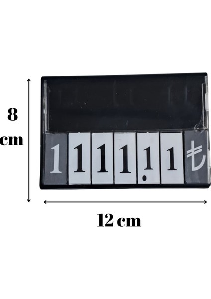 10 Adet Fiyat Kaseti (120X80 Mm) ( Şarküteri-Kasap Etiketi ) fiyatları