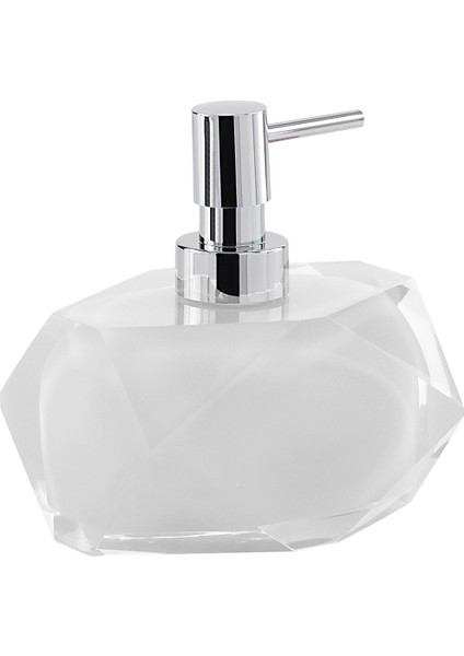 Chanelle Sıvı Sabunluk, Tezgah Üstü - Beyaz