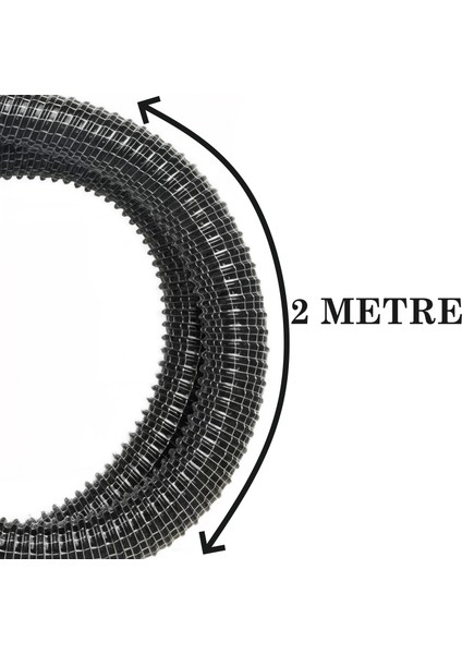 Fantom Sessiz Ss 2400 Elektrikli Süpürge Boru Çelik Hortum Emici Seti universal modelleri