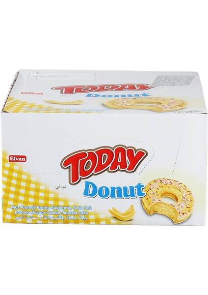 Today Donut Kek Muzlu 24 x 35 gr ( Kutu)