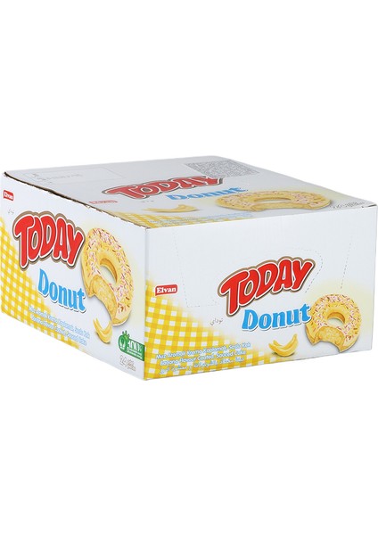 Today Donut Kek Muzlu 24 x 35 gr ( Kutu)