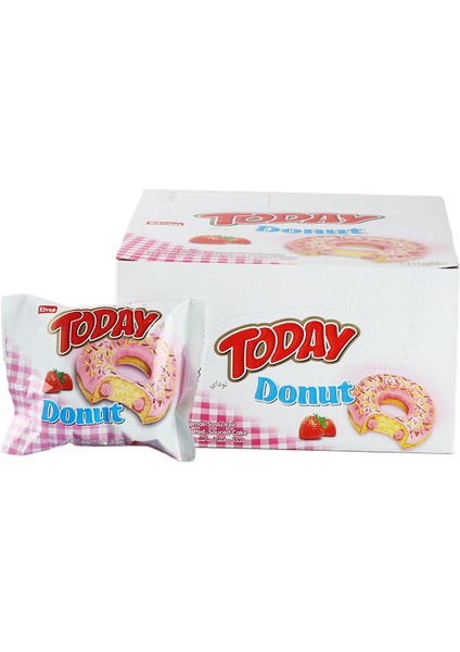 Today Donut Kek Çilekli 24 x 35 gr fırsatları