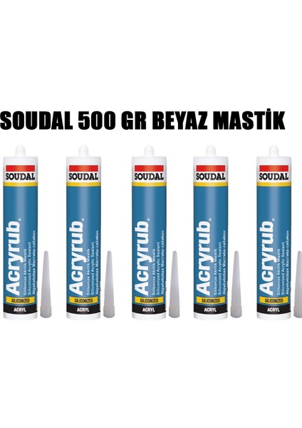 BEYAZ MASTİK 5 ADET fiyatları