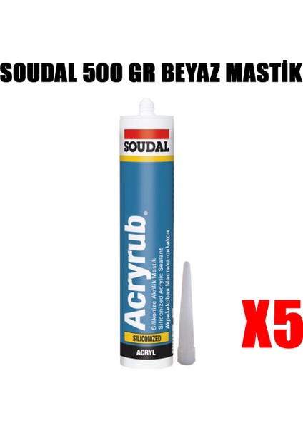 BEYAZ MASTİK 5 ADET
