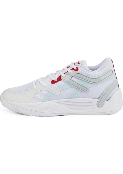 Erkek Puma White Puma Trc Blaze Court Beyaz Erkek Basketbol Ayakkabısı indirimleri