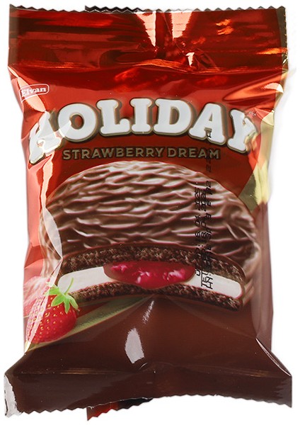 Holiday Çilekli Sandviç Bisküvi 30 Gr. 24 Lü (1 Paket) fiyatları