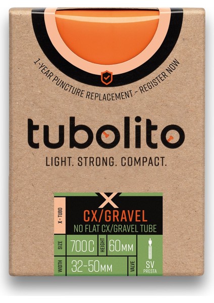 X-Tubo-Cx/gravel-All Bisiklet Iç Lastiği - Delinmeye Karşı Dayanıklı