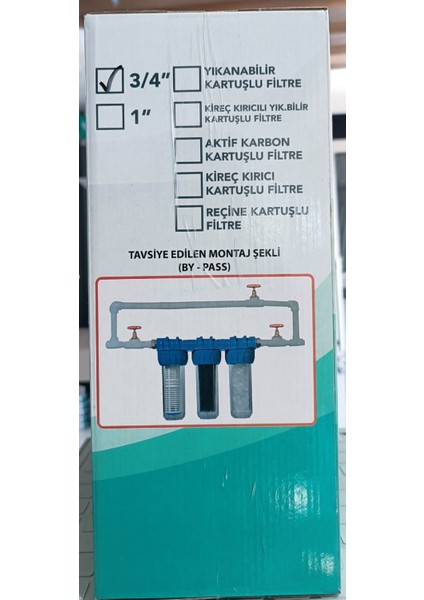 3 Lü Daire Girişi Filtre Seti