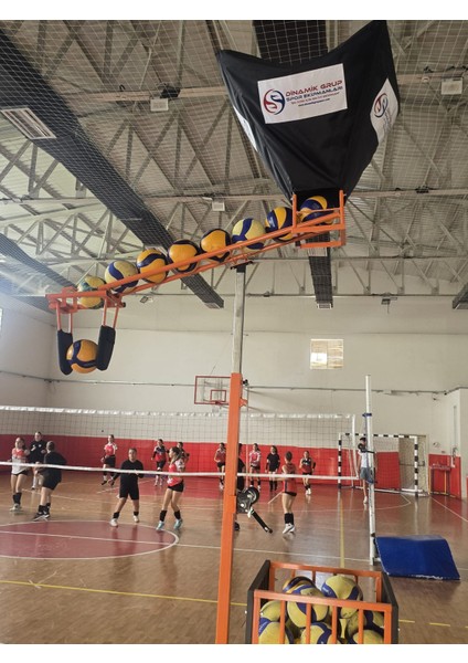Voleybol Smaç Makinesi – Ayarlanabilir Yükseklik, Top Hazneli ve Tekerlekli Sistem fiyatları
