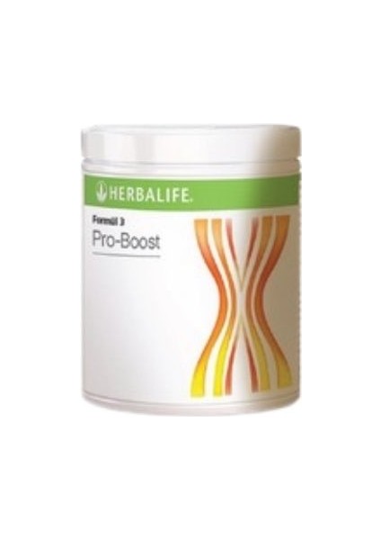 Formül 3 Pro-Boost Yüksek Proteinli Toz İçecek 268 g Nötr Aroma 40 Porsiyon