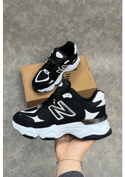 Erkek Yüksek Siyah Taban Spor Ayakkabı 9060N fiyatları